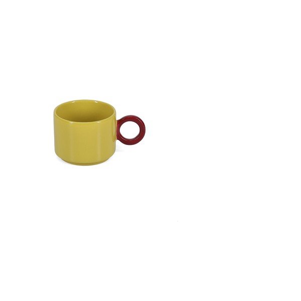 Kameninový hrnek v hořčicové barvě 280 ml Lou – ONA-image-4