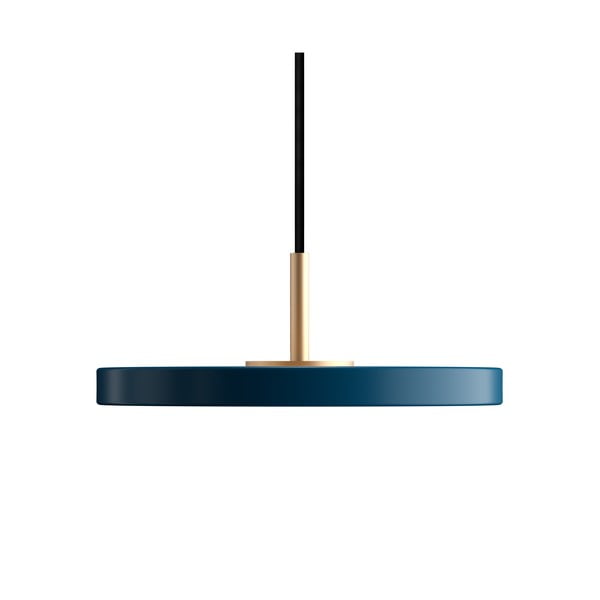 LED závěsné svítidlo v petrolejové barvě s kovovým stínidlem ø 15 cm Asteria Micro – UMAGE-image-4