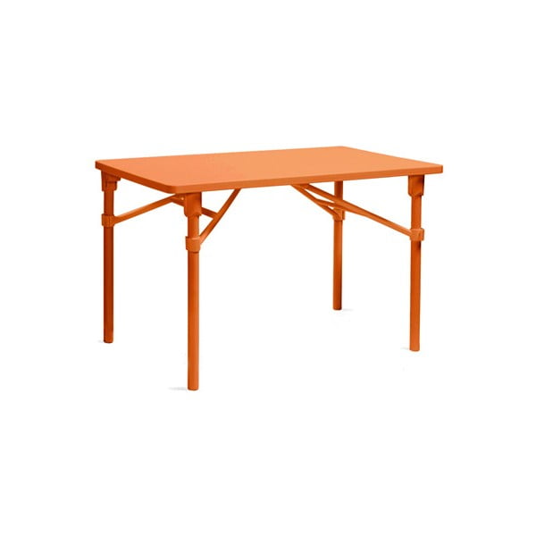 Skládací stůl Zic Arancio, oranžová