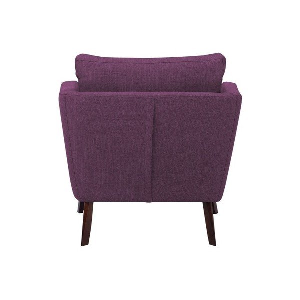 Fialové křeslo Mazzini Sofas Elena-image-1