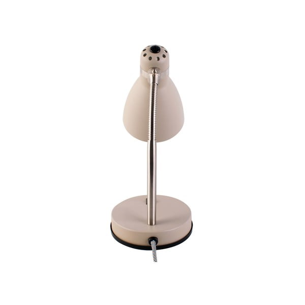 Šedá stolní lampa Leitmotiv Study, výška 30 cm-image-2