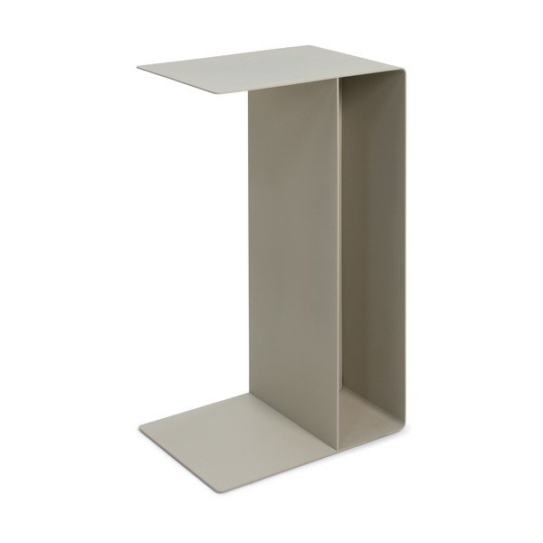 Ocelový odkládací stolek 40x30 cm Slide High – Spinder Design