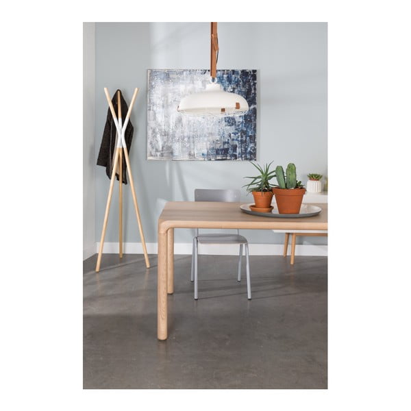 Věšák na kabáty z borovicového dřeva s bílými detaily Zuiver Pinnacle-image-4