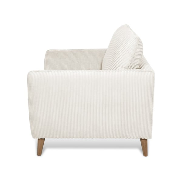 Bílé manšestrové křeslo Paris – Scandic-image-3