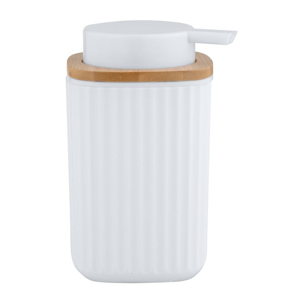 Bílý dávkovač na mýdlo Wenko Rotello-image-2