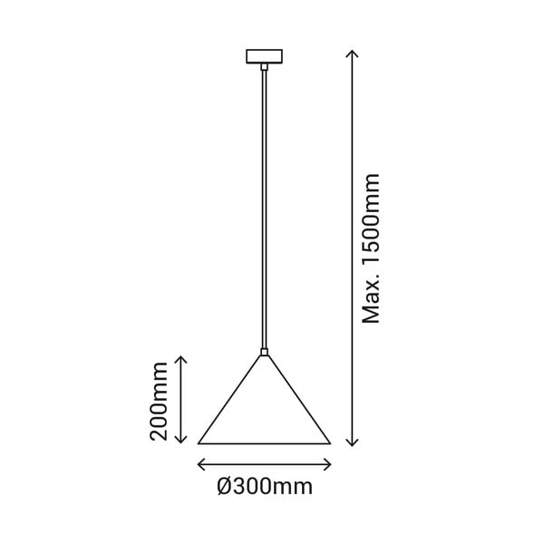 Zelené závěsné svítidlo SULION Vilma, výška 150 cm-image-4
