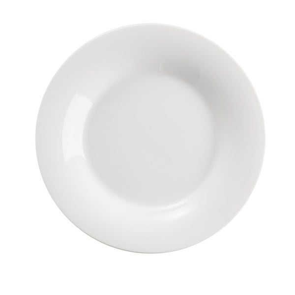 Bílý dezertní talíř Brandani Panna Montata, ø 20 cm