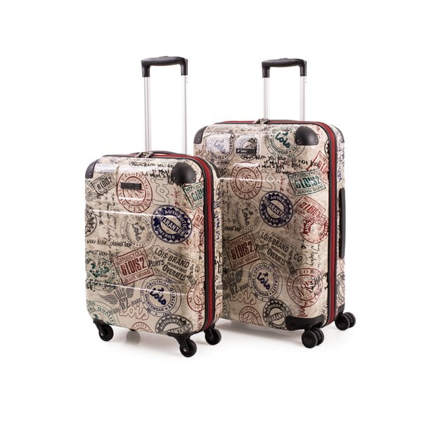 Set 2 cestovních kufrů Lois Negro