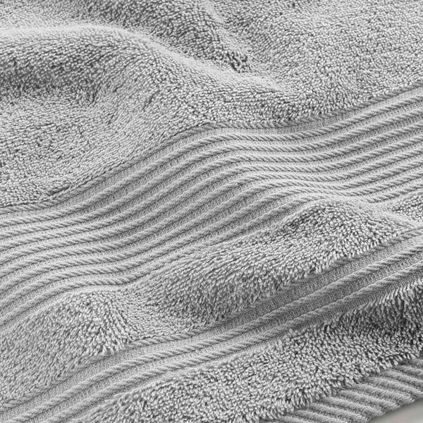 Světle šedá froté bavlněná osuška 70x130 cm Tendresse – douceur d'intérieur-image-2