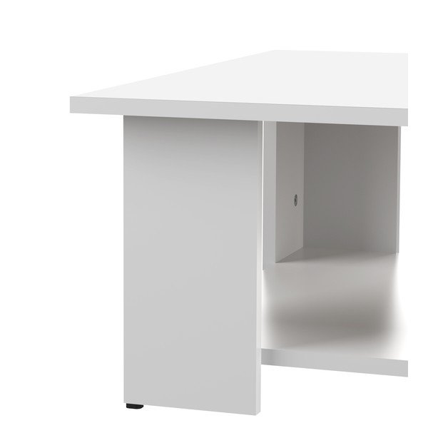 Bílý konferenční stolek 67x67 cm Square - TemaHome-image-3