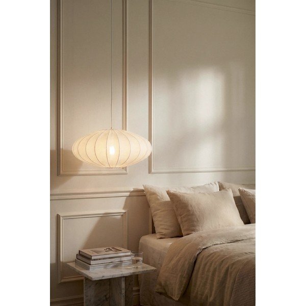 Bílé závěsné svítidlo ø 50 cm Solia – Markslöjd-image-1