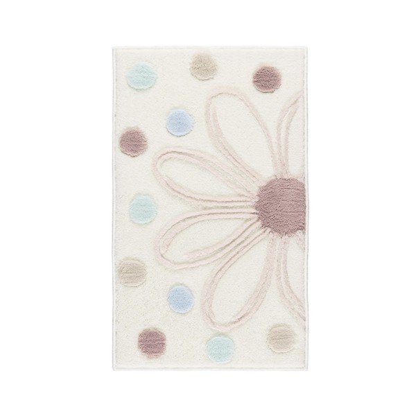 Světle béžová předložka do koupelny Confetti Bathmats, 50 x 60 cm