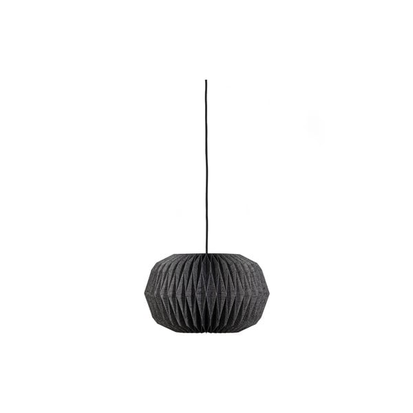 Černé závěsné svítidlo ø 44 cm Globe – BePureHome