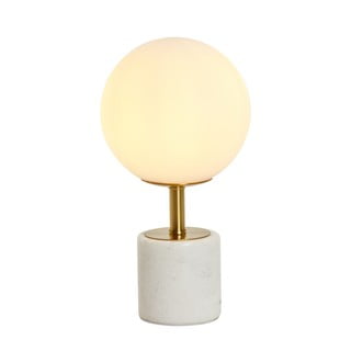 Bílá stolní lampa (výška 35 cm) Medina – Light & Living