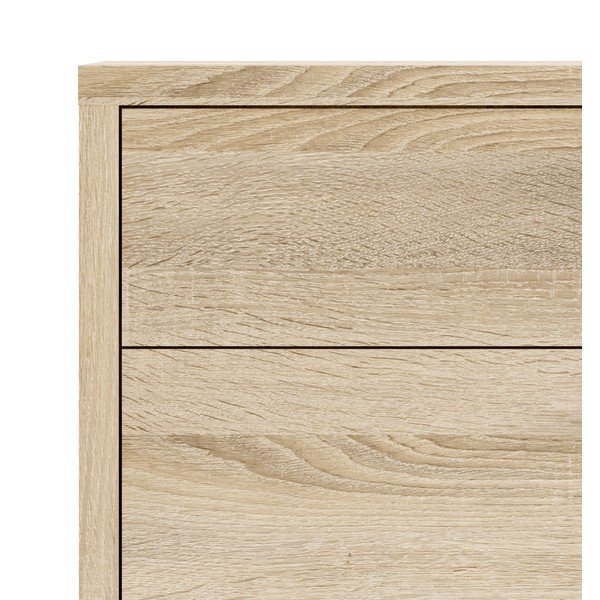 Modulární knihovna v dekoru dubu v přírodní barvě 89x113 cm Prima – Tvilum-image-4