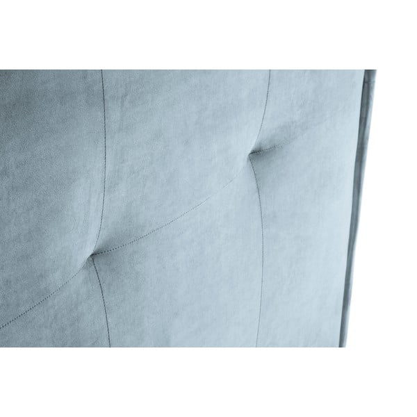Světle modré čelo postele 180x120 cm Monica – Milo Casa-image-1