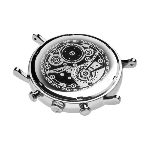 Pánské hodinky s páskem z nerezové oceli ve stříbrné barvě Walter Bach Style-image-3