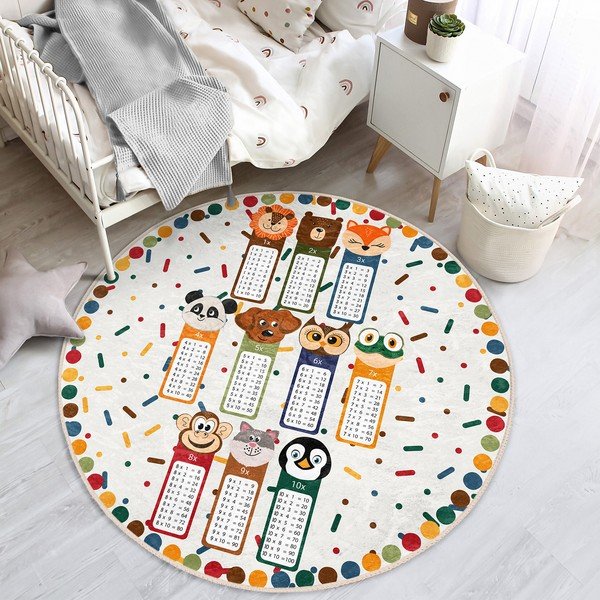 Dětský koberec ø 80 cm Comfort – Mila Home-image-4