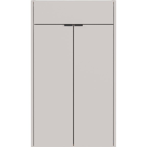 Krémová závěsná skříňka 56x97x22 cm Ameca – Germania-image-2