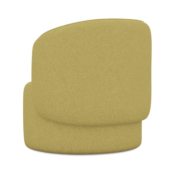 Křeslo v hořčicové barvě Ipo – Makamii-image-3