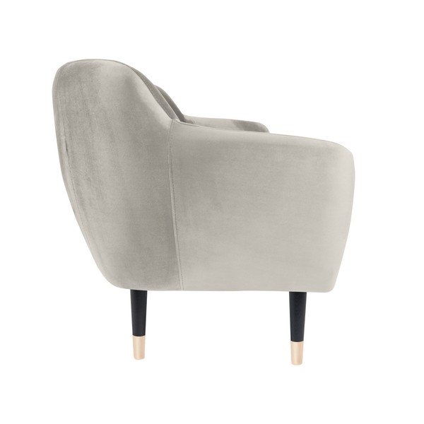 Krémová pohovka s černými nohami Mazzini Sofas Amelie, 188 cm-image-3