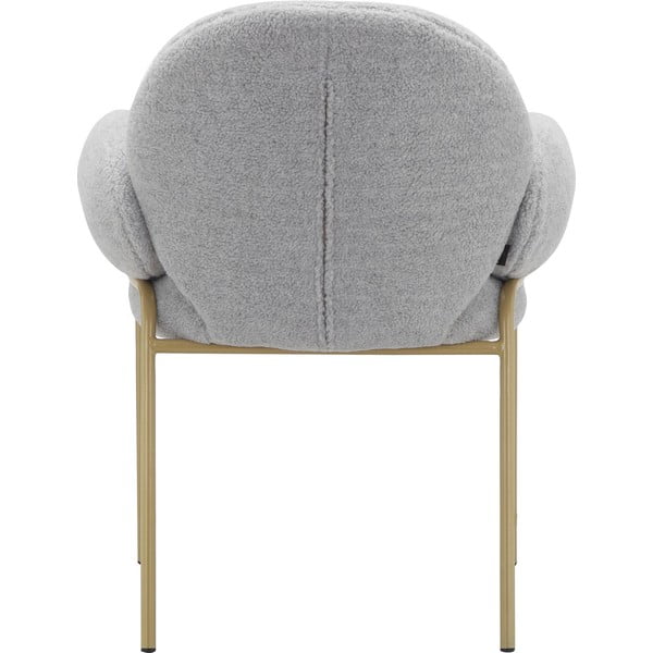 Světle šedá čalouněná jídelní křesla v sadě 2 ks s područkami Iwama – Støraa-image-4