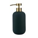 Antracitový keramický dávkovač mýdla 200 ml Lotus – Mette Ditmer Denmark