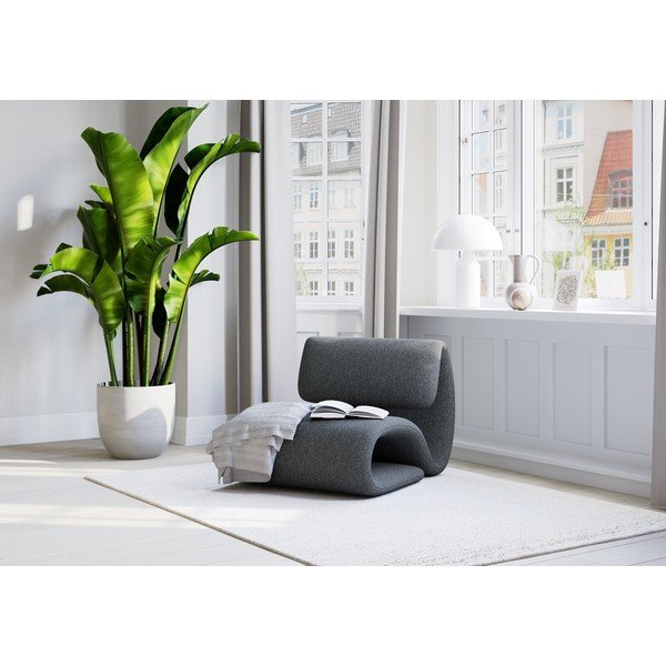Tmavě šedé křeslo DAN-FORM Denmark Dubna-image-1