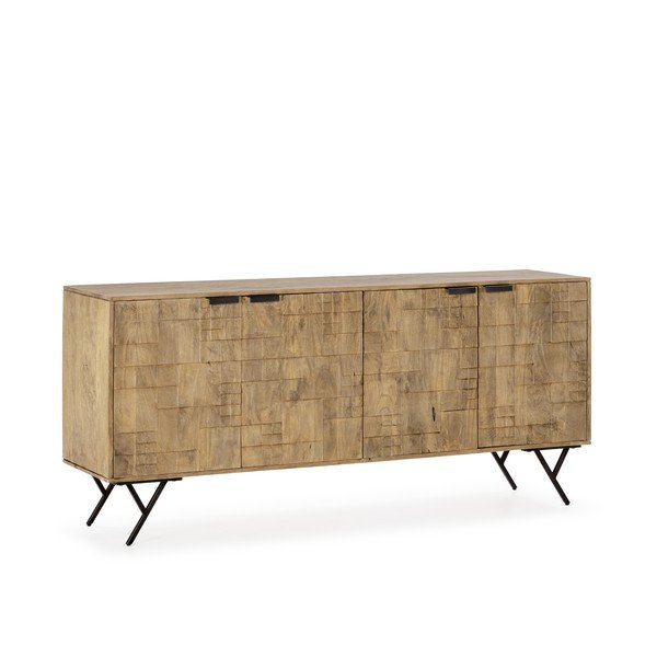 Komoda z mangového dřeva v přírodní barvě 175x78x40 cm Priya – MOME