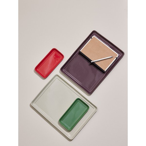 Keramické dekorační tácy v sadě 2 ks 35x26 cm Amare – Hübsch-image-3