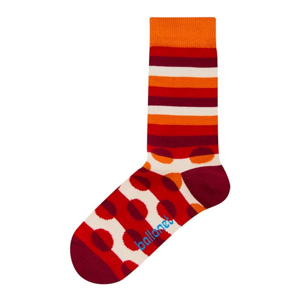Ponožky Luck Red, velikost 36-40