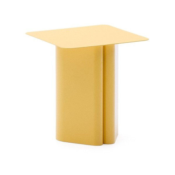 Kovový odkládací stolek 42x42 cm Arvin – Kave Home-image-4