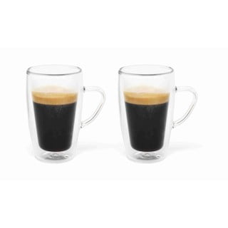 Sada 2 dvoustěnných sklenic na espresso Bredemeijer, 100 ml