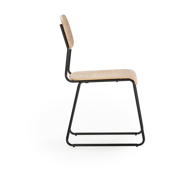 Jídelní židle v dekoru jasanu v přírodní barvě v sadě 2 ks Aira – Marckeric-image-3