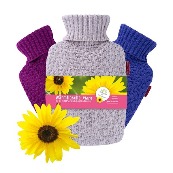 Béžový termofor z Bio bavlny 1,8 l Eco Classic Comfort – Hugo Frosch-image-1