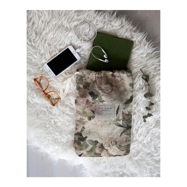 Cestovní vak s příměsí lnu Really Nice Things Lily, délka 44 cm-image-1