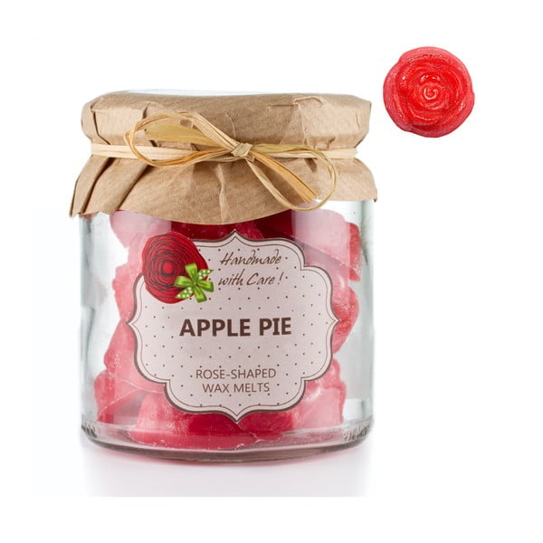 Sada 18 malých vonných svíček Apple Pie