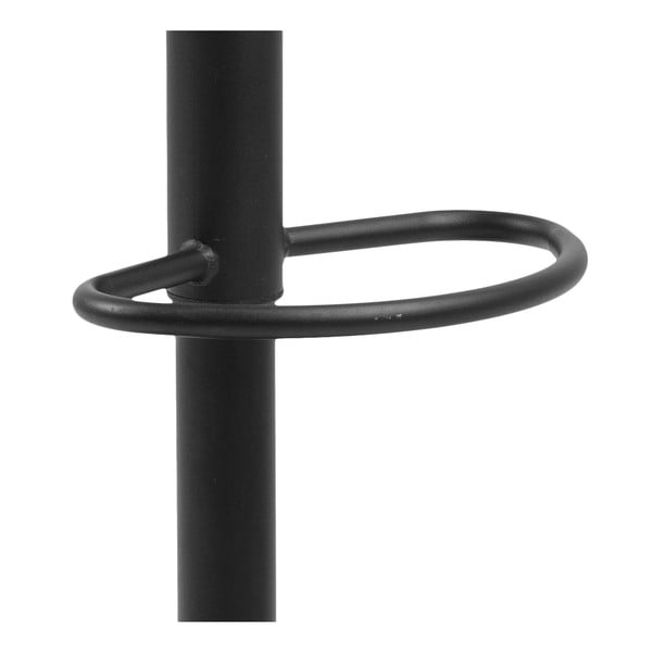 Zelená čalouněná barová stolička s nastavitelnou výškou (výška sedáku 62 cm) Finch – Actona-image-2