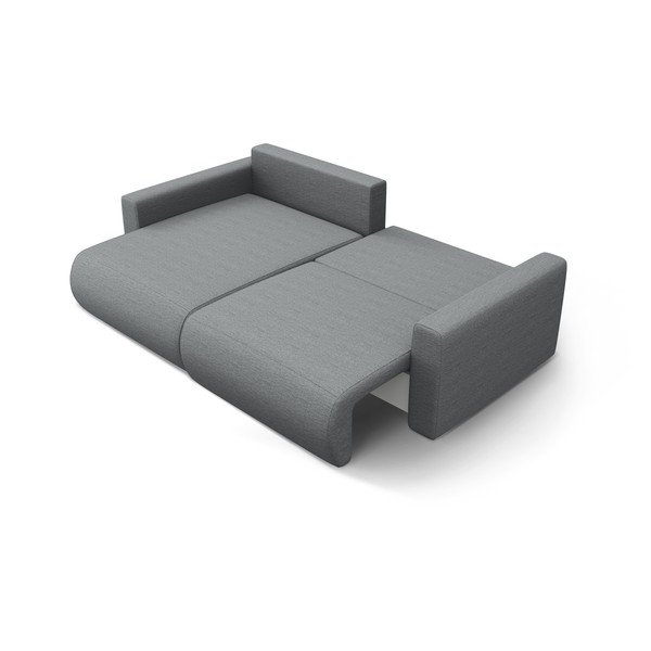 Šedá rozkládací rohová pohovka s úložným prostorem  Belfast – Cosmopolitan Design-image-3