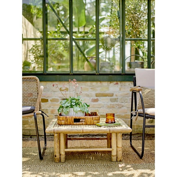 Šedo-béžové zahradní křeslo Mundo – Bloomingville-image-1