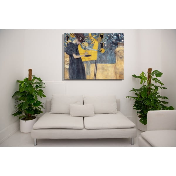 Reprodukce obrazu Gustav Klimt - Music, 90 x 70 cm-image-1