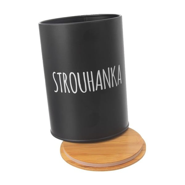 Cínová dóza na sypké potraviny Strouhanka BLACK – Orion-image-2