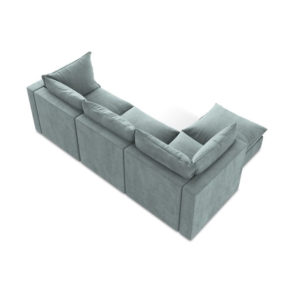 Modrá rohová pohovka (levý roh/s lenoškou) Manao – Makamii-image-3