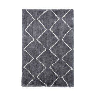 Tmavě šedý koberec Think Rugs Morocco Dark, 120 x 170 cm