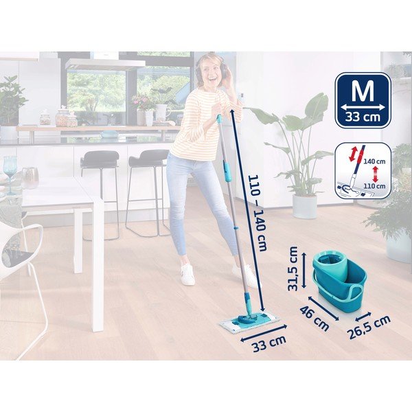 Mop s kbelíkem Clean Twist M Ergo  – LEIFHEIT-image-2