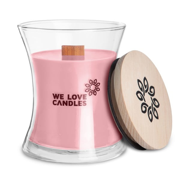 Svíčka ze sójového vosku We Love Candles Basket of Tulips, doba hoření 64 hodin