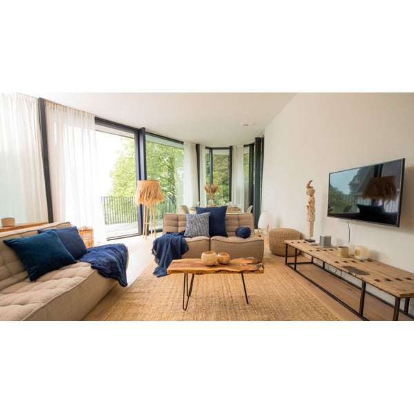 Bavlněná deka 130x160 cm Slub – Tiseco Home Studio-image-1