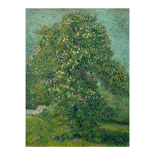 Obraz Vincenta van Gogha - Horse Chestnut Tree in Blossom, 40x30 cm