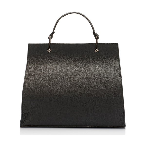 Kožená kabelka Lisa Minardi 5215 Black-image-3