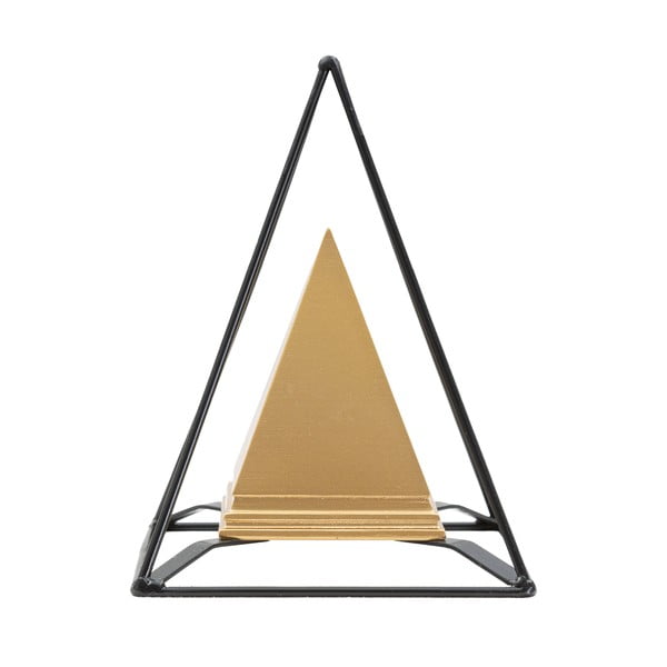 Kovová soška ve zlatém dekoru Mauro Ferretti Piramid-image-2